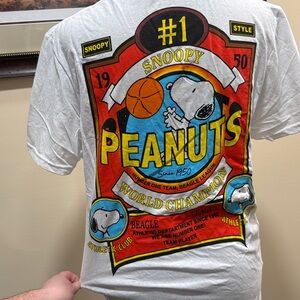 Peanuts Snoopy #1 Basketball T-Shirt